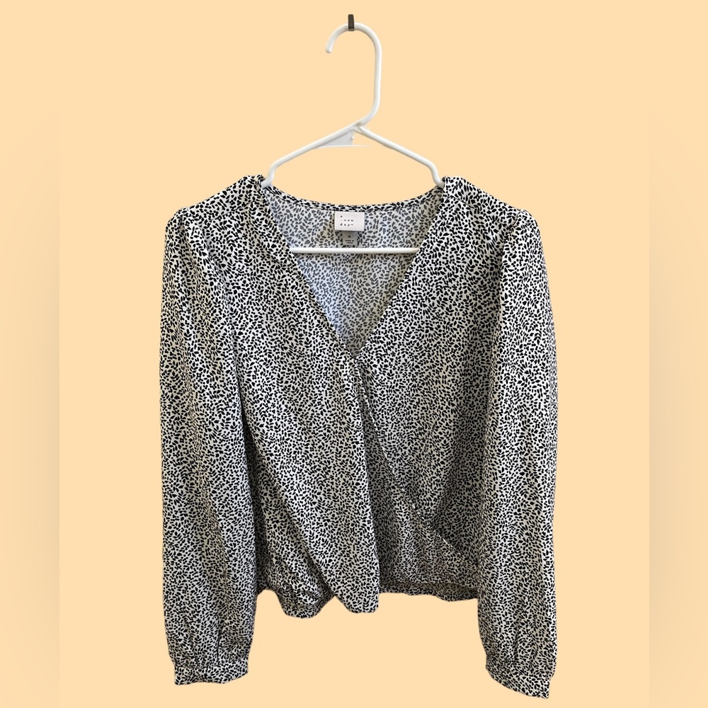 A NEW DAY long sleeve blouse